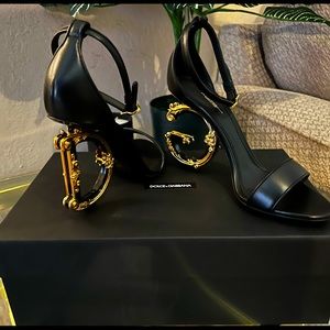 Dolce & Gabbana Keira Logo Sandals